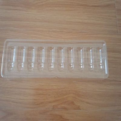 2 ml bandeja de plástico para el embalaje del vial solución profesional y práctica