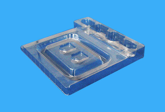Envasado en bandeja de ampollas electrónicas plástico Rectangular Clear Personalizado