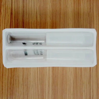 Envasador de plástico médico versátil para envases de ampollas blancas desechables