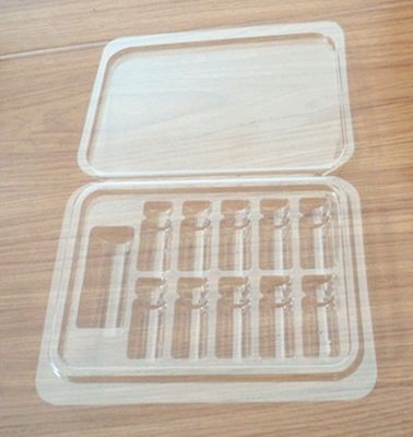 Embalaje de plástico médico PETG de 40*60*60 cm para esterilización de instrumentos quirúrgicos