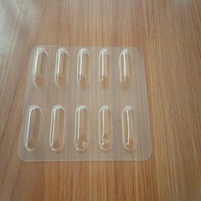 Blister Proceso Tipo Tableta transparente bandeja de embalaje Material plástico