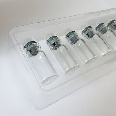 Envases médicos de plástico de OEM/ODM bandeja de inserción para 2 ml Vial de 0,5 mm de espesor