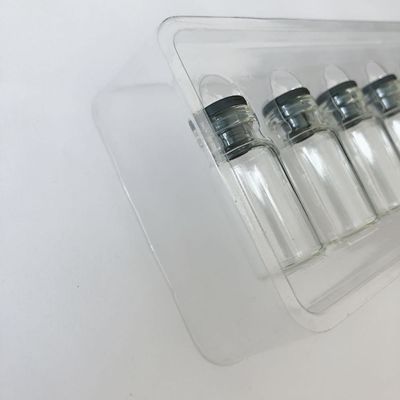 Envases médicos de plástico de OEM/ODM bandeja de inserción para 2 ml Vial de 0,5 mm de espesor