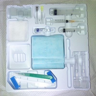 Embalaje de plástico médico PETG de 40*60*60 cm para esterilización de instrumentos quirúrgicos