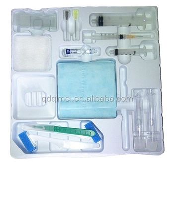 Tarjeta de plástico ultralimpia práctica para la opción médica personalizable