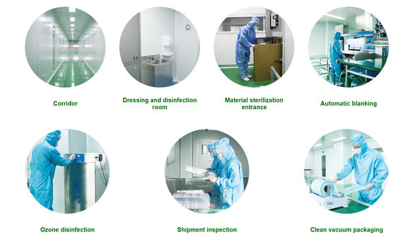 Envases de plástico médico resistentes a la temperatura