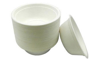 Envases de PLA para alimentos blancos Envases de alimentos desechables Envases personalizados